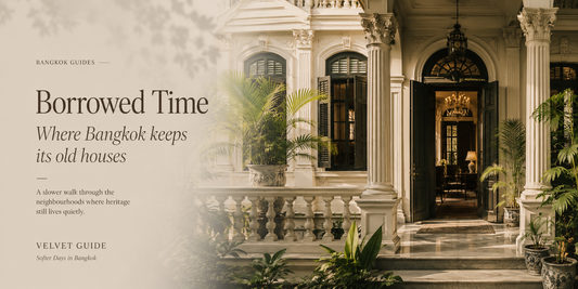 Borrowed Time: Where Bangkok Keeps Its Old Houses