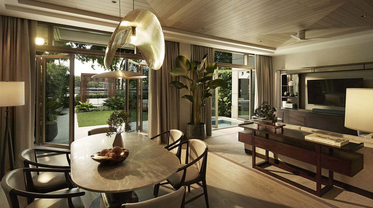 luxury Capella Bangkok villa 