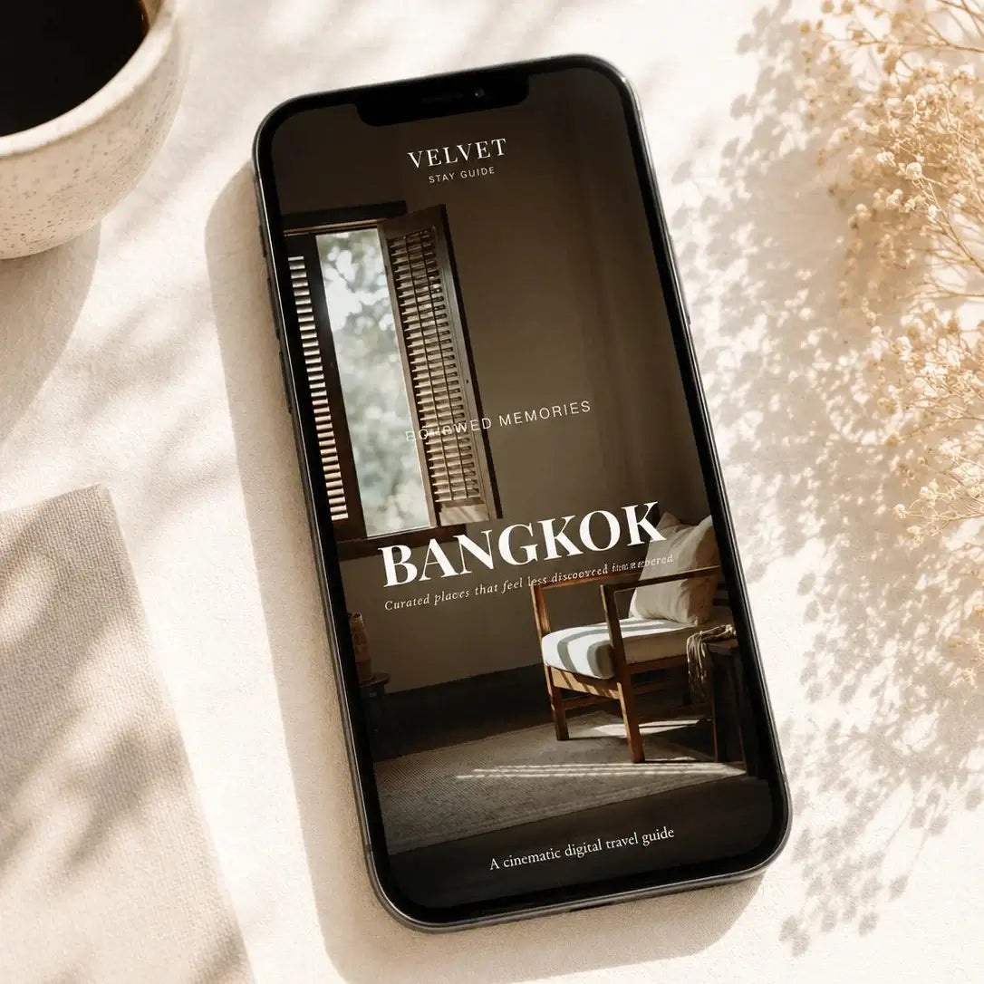 Bangkok travel guide - editorial Digital travel guide for solo travelers