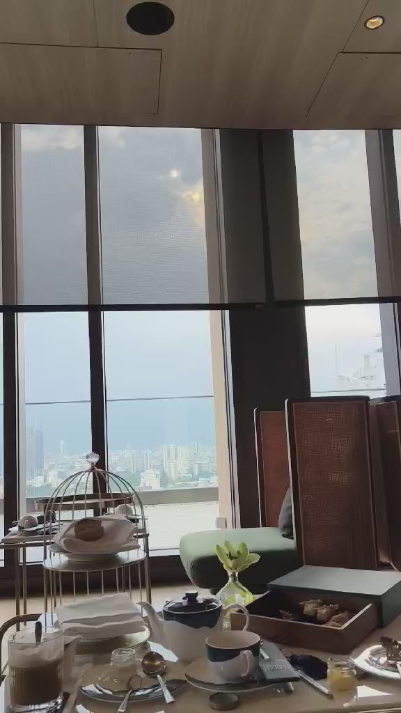 Afternoon tea at Maa-Lai Library Kimpton Bangkok